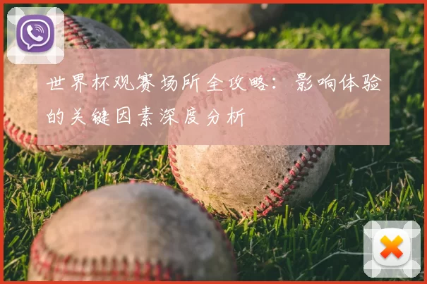 世界杯观赛场所全攻略:影响体验的关键因素深度分析