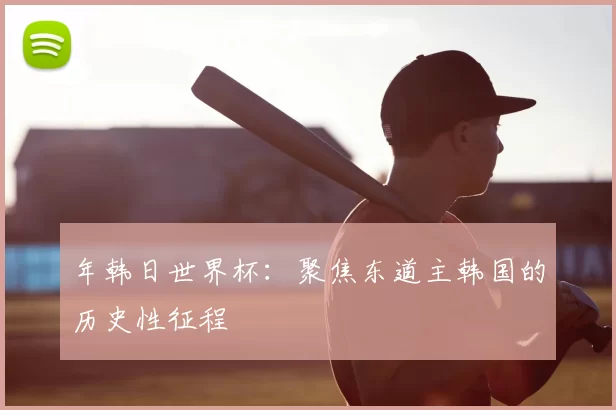 年韩日世界杯：聚焦东道主韩国的历史性征程